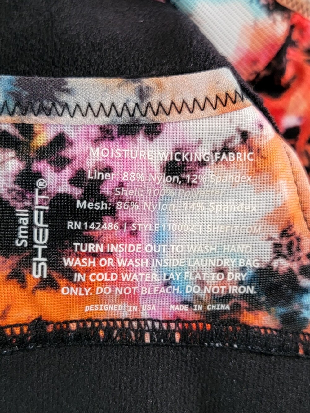 NWOT Small Shefit High Impact Padded Sports Athletic Performance Support Yoga - Picture 3 of 6